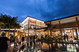 Wheel chair accessible shopping centre